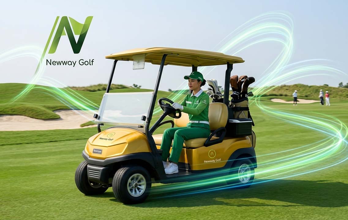 Hệ thống điều phối tự động nhân viên caddie và xe điện buggy